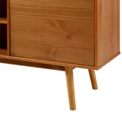 Solid Wood Mid-Century Modern TV Stand For TVs Up To 80" - Saracina Home 24 Solid Wood Mid-Century Modern TV Stand For TVs Up To 80" - Saracina Home -Furniture Store GUEST 02c30fcf b7ab 43cd 9305 b3f81da7e58b