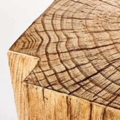 Indoor/Outdoor Faux Concrete Stump Accent Table Brown - Threshold™ Designed With Studio McGee -Furniture Store GUEST 0507ce42 1b4d 418a 858c 11fe1ac459fe