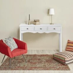 Costway Console Table Hall Table Side Table Desk Accent Table 3 Drawers Entryway White 9 Costway Console Table Hall Table Side Table Desk Accent Table 3 Drawers Entryway White -Furniture Store GUEST 0d9f82ab 20f2 46f5 ae6c 3ed731a6c4fa