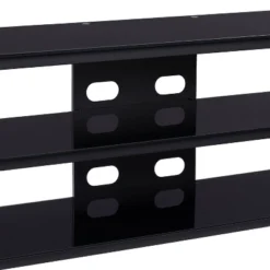 Travers Open Shelves TV Stand For TVs Up To 82" Black - CorLiving -Furniture Store GUEST 0edd0c04 1c33 446e b656 8d2c7ae77ed5