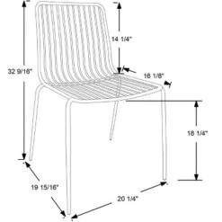 Set Of 2 Sodra Rounded Seat Wire Dining Chair Black - Threshold™ -Furniture Store GUEST 0f828125 acf9 421a 891b 2b59dd6df491