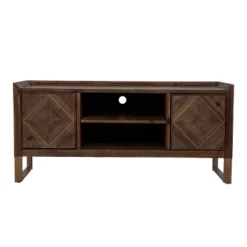 Glacerad Reclaimed Wood Media Console For TVs Upto 50" Brown - Aiden Lane 12 Glacerad Reclaimed Wood Media Console For TVs Upto 50" Brown - Aiden Lane -Furniture Store GUEST 10577ca1 eece 4bb1 a643 602f18865675