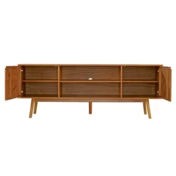 Solid Wood Mid-Century Modern TV Stand For TVs Up To 80" - Saracina Home 32 Solid Wood Mid-Century Modern TV Stand For TVs Up To 80" - Saracina Home -Furniture Store GUEST 21c882f2 4627 4d0e a364 30f5fcdcd258