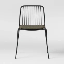 Set Of 2 Sodra Rounded Seat Wire Dining Chair Black - Threshold™ -Furniture Store GUEST 29ae1373 3383 4212 9da5 de1627d1f8d2