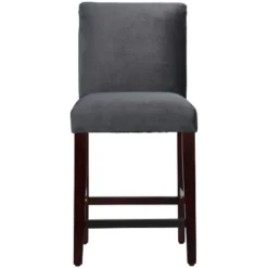 25" Velvet Parsons Counter Height Barstool Wood - Threshold™ -Furniture Store GUEST 2d3bee77 cfeb 484b bea2 2666e4f9a908
