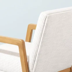 Upholstered Wood Framed Accent Arm Chair - Hearth & Hand™ With Magnolia -Furniture Store GUEST 2f0e04c0 d86f 4b12 86dd 9cbf776611b6