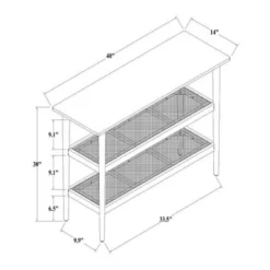 Wood & Cane Console Table - Hearth & Hand™ With Magnolia -Furniture Store GUEST 3227c679 bb9c 4409 85d4 8475b7a72706