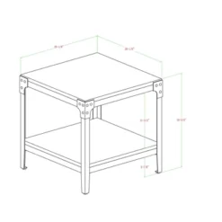 Set Of 2 Benny Urban Industrial Angle Iron Side Tables - Saracina Home -Furniture Store GUEST 36f541d7 e3c1 4bfe a7c1 00065ab8ba6c
