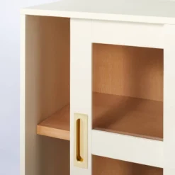 32" Promontory Sliding Glass 2 Door Cabinet - Threshold™ Designed With Studio McGee 18 32" Promontory Sliding Glass 2 Door Cabinet - Threshold™ Designed With Studio McGee -Furniture Store GUEST 398e0eec bec3 45c1 95e7 a8239c467b48