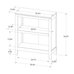 36" Carson 2 Shelf Bookcase - Threshold -Furniture Store GUEST 3f86ad2c 545e 48ae 8685 3302eab5cded