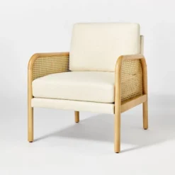 Cane Accent Chair Cream - Threshold™ Designed With Studio McGee -Furniture Store GUEST 425dab13 ab47 4f03 adfa 872e0793bca3