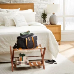 Wood & Cane Transitional Nightstand - Hearth & Hand™ With Magnolia -Furniture Store GUEST 46a1cd0f 0a1e 45e6 ba36 320a27b743a3