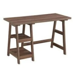 Designs2Go Trestle Desk With Shelves - Breighton Home -Furniture Store GUEST 46edd10a fbd8 4d2f a81e 7a1e2df4d259