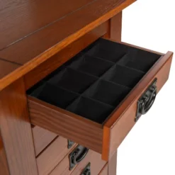 Delia Jewelry Armoire Brown - Powell Company -Furniture Store GUEST 4a0d7c99 51bd 4cd2 8472 6e8b493f88a0