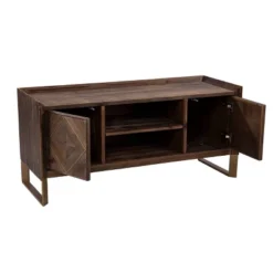 Glacerad Reclaimed Wood Media Console For TVs Upto 50" Brown - Aiden Lane 18 Glacerad Reclaimed Wood Media Console For TVs Upto 50" Brown - Aiden Lane -Furniture Store GUEST 4bd16b9b 7878 4b86 840d 8ad0879c2604