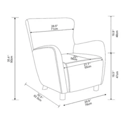 Kessler Wingback Faux Sherling Accent Chair Cream - Threshold™ Designed With Studio McGee -Furniture Store GUEST 4c51f9cd e87e 4874 8672 f098ed2266be