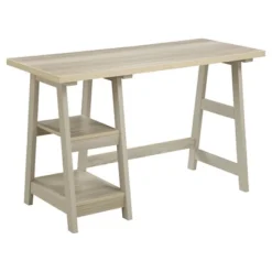 Designs2Go Trestle Desk With Shelves - Breighton Home -Furniture Store GUEST 56518931 3089 42a6 88ab f60331c97f7f