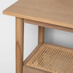 Wood & Cane Console Table - Hearth & Hand™ With Magnolia -Furniture Store GUEST 580df79e d800 4e4c b250 13352b3669ec