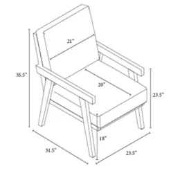 Grantsville Wood Frame Accent Chair With Grid Back - Threshold™ Designed With Studio McGee 11 Grantsville Wood Frame Accent Chair With Grid Back - Threshold™ Designed With Studio McGee -Furniture Store GUEST 63af688c c6d7 4926 8635 a7774e315ee8