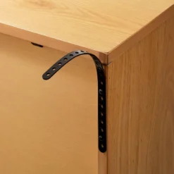 Wood & Cane Transitional Media Console - Hearth & Hand™ With Magnolia -Furniture Store GUEST 67aeb3ea 0796 4ecb a581 37d80ec808dc