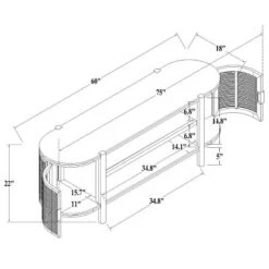 Portola Hills Caned Door TV Stand For TVs Up To 60" - Threshold™ Designed With Studio McGee 21 Portola Hills Caned Door TV Stand For TVs Up To 60" - Threshold™ Designed With Studio McGee -Furniture Store GUEST 6a70e9c2 1448 487f a332 1f397d50b5ae