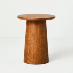 Round Wood Pedestal Accent Side Table - Hearth & Hand™ With Magnolia 13 Round Wood Pedestal Accent Side Table - Hearth & Hand™ With Magnolia -Furniture Store GUEST 6f4c069f c2f0 4139 90f4 d2903dac3dc4
