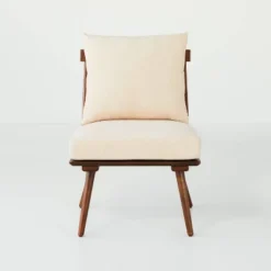 Spindle Back Accent Chair With Cushions Brown/Cream - Hearth & Hand™ With Magnolia 8 Spindle Back Accent Chair With Cushions Brown/Cream - Hearth & Hand™ With Magnolia -Furniture Store GUEST 73f76910 42de 4f93 b7f9 c4d237cc0893