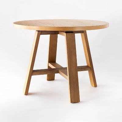 42" Linden Round Wood Dining Table - Threshold™ Designed With Studio McGee 7 42" Linden Round Wood Dining Table - Threshold™ Designed With Studio McGee - Image 7