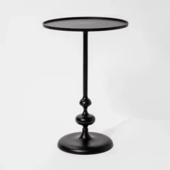 Londonberry Turned Metal Accent Table Black - Threshold™ -Furniture Store GUEST 78009dd0 dddf 4ac6 a4fc d2665f9d9972