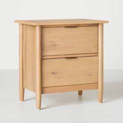 2-Drawer Wood Nightstand - Hearth & Hand™ With Magnolia -Furniture Store GUEST 7813b1a6 6873 41ca b140 736925a181e7