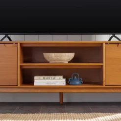 Solid Wood Mid-Century Modern TV Stand For TVs Up To 80" - Saracina Home 27 Solid Wood Mid-Century Modern TV Stand For TVs Up To 80" - Saracina Home -Furniture Store GUEST 7b8f78dc b7ab 4f0a bbb2 79db23e31b3a