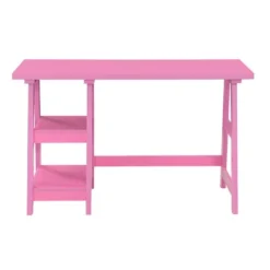 Designs2Go Trestle Desk With Shelves - Breighton Home -Furniture Store GUEST 7be88e6a 7e56 45bf 93b5 a481606e49c5