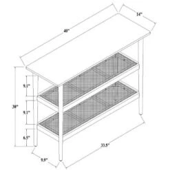 Wood & Cane Console Table - Hearth & Hand™ With Magnolia -Furniture Store GUEST 7c2f0fa7 735c 4b28 afcf 73b6bc51e17a