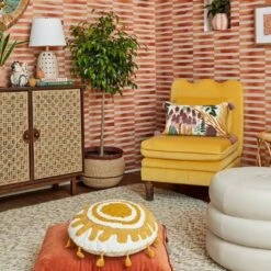 Bencia Slipper Chair Mustard - Opalhouse™ Designed With Jungalow™ -Furniture Store GUEST 83ff8f64 8468 4fcf a26a d3ef3492ee59