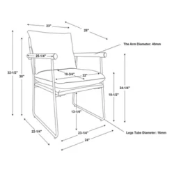 Cushioned Metal & Wood Accent Arm Chair - Cream/Black - Hearth & Hand™ With Magnolia -Furniture Store GUEST 84c70339 8fe6 4d7e 9c25 b29cf77d6a96