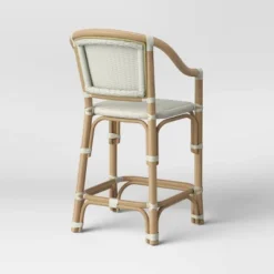 Parksley Rattan And Woven Counter Height Barstool White - Threshold™ 6 Parksley Rattan And Woven Counter Height Barstool White - Threshold™ -Furniture Store GUEST 85a3cbc1 515c 4385 be24 e88f92678a50