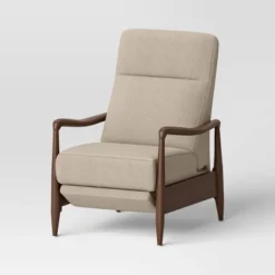 Dusk Mid-Century Wooden Arm Recliner - Threshold™ -Furniture Store GUEST 8847a956 a9d1 4f39 9606 b945601b21b9