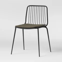 Set Of 2 Sodra Rounded Seat Wire Dining Chair Black - Threshold™ -Furniture Store GUEST 8effce97 e2dc 4fb7 9099 59ec57f76588