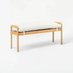 Ventura Bench Natural - Threshold™ Designed With Studio McGee -Furniture Store GUEST 90618cf4 5d3d 4d2a a619 f4c48a7cc041