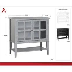 Durham 2 Door Storage Cabinet - Room & Joy -Furniture Store GUEST 9091c0de 5005 4e42 9aeb e3059ab96d7b
