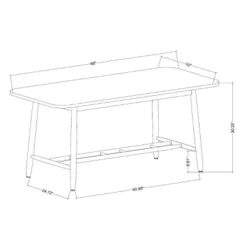 Shaker Dining Table - Natural - Hearth & Hand™ With Magnolia -Furniture Store GUEST 9464db63 6fbb 4d64 91f7 7d79e13f5a9e