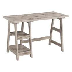 Designs2Go Trestle Desk With Shelves - Breighton Home -Furniture Store GUEST 977bcb00 67e6 47e7 b6a3 d0e62bd351d6