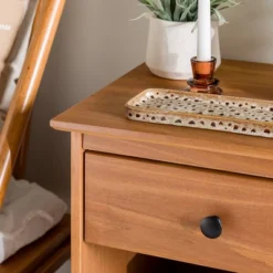 Stiva Classic Mid-Century Modern 1 Drawer Nightstand - Saracina Home -Furniture Store GUEST 9c39c678 b1e2 401c 9dfd 10c2f36aa229