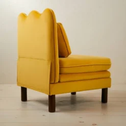 Bencia Slipper Chair Mustard - Opalhouse™ Designed With Jungalow™ -Furniture Store GUEST a0cf3891 5fcb 4e49 b2aa 64b42fb9e215