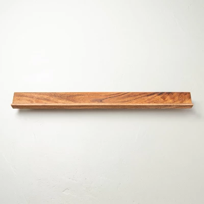 Wood Mantel Shelf Brown - Hearth & Hand™ With Magnolia 5 Wood Mantel Shelf Brown - Hearth & Hand™ With Magnolia - Image 5