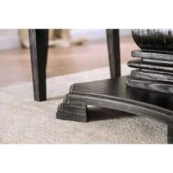 Buckley Round Dining Table White/Black - HOMES: Inside + Out -Furniture Store GUEST b3b14cbc 9360 4892 8cc6 55d562aa5db5