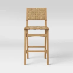 Ceylon Woven And Wood Barstool - Threshold™ -Furniture Store GUEST b47c260b 137b 44bc 8227 ee206ab69657