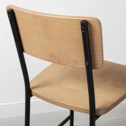 Wood & Steel Counter Stool -Natural/Black - Hearth & Hand™ With Magnolia -Furniture Store GUEST b498780f acb6 439a 8075 5ebbe2789791