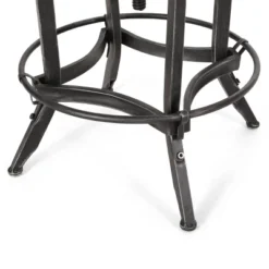 2pc Farmdale Industrial Firwood Adjustable Height Swivel Counter Height Barstools Antique Natural/Pewter - Christopher Knight Home -Furniture Store GUEST bbd5f51a c391 4c34 ba82 734baadc6ab1