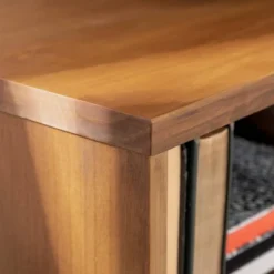 Cara Mid-Century Modern 3 Drawer TV Stand For TVs Up To 65" - Saracina Home -Furniture Store GUEST c0771c8f 1199 4b9d aa3f 8f005f897cbe